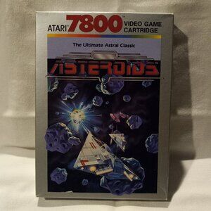 ASTEROIDS CIB - ATARI 7800 UN-Tested